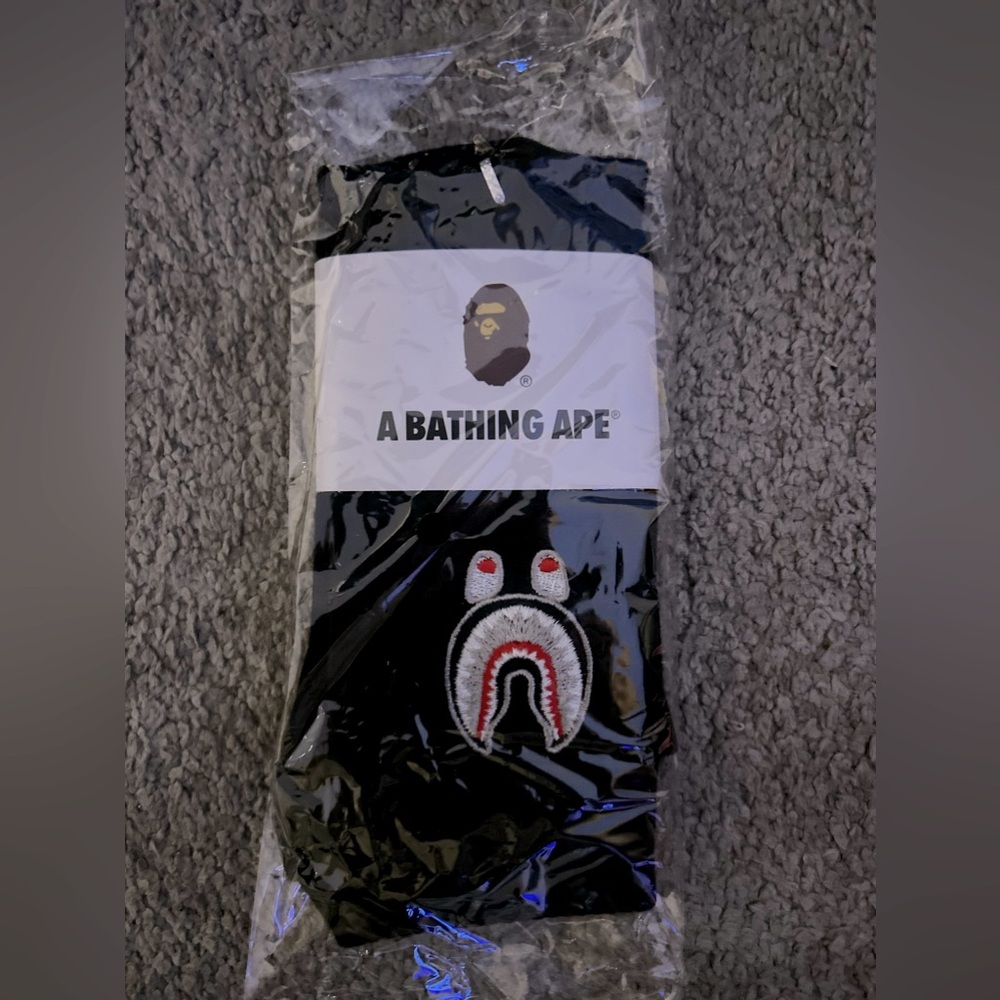 BAPE Unisex Mens Womens Shark A Bathing Ape Socks